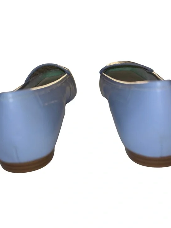 Bandolino Light Blue Laser Cut Loafers - Picture 7 of 11